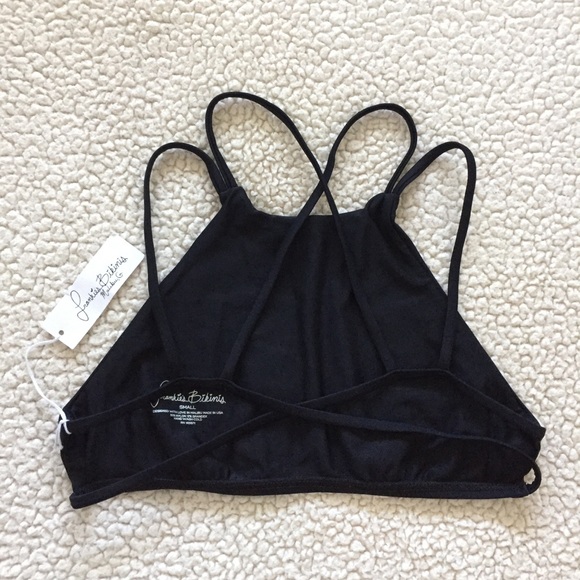 Frankies Bikinis Black Marley Top - Picture 4 of 6